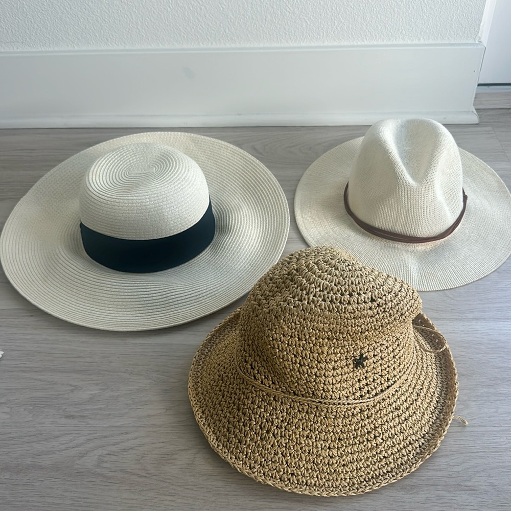 3 hats
